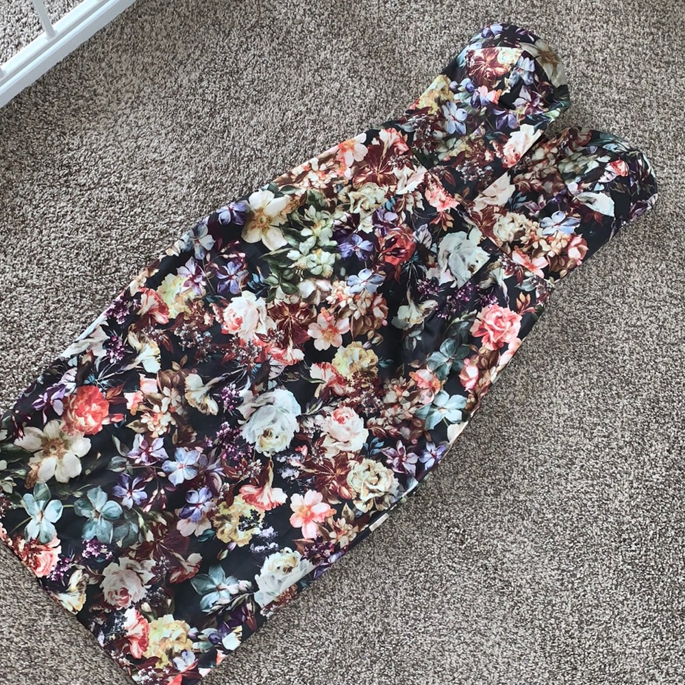 Floral midi